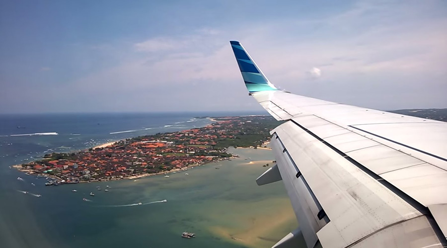 Daily flight departure from Lombok International Airport (LOP)