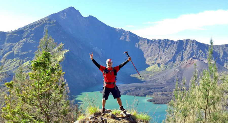 Mendaki gunung Rinjani paket 6 hari 5 malam mulai dari Senaru